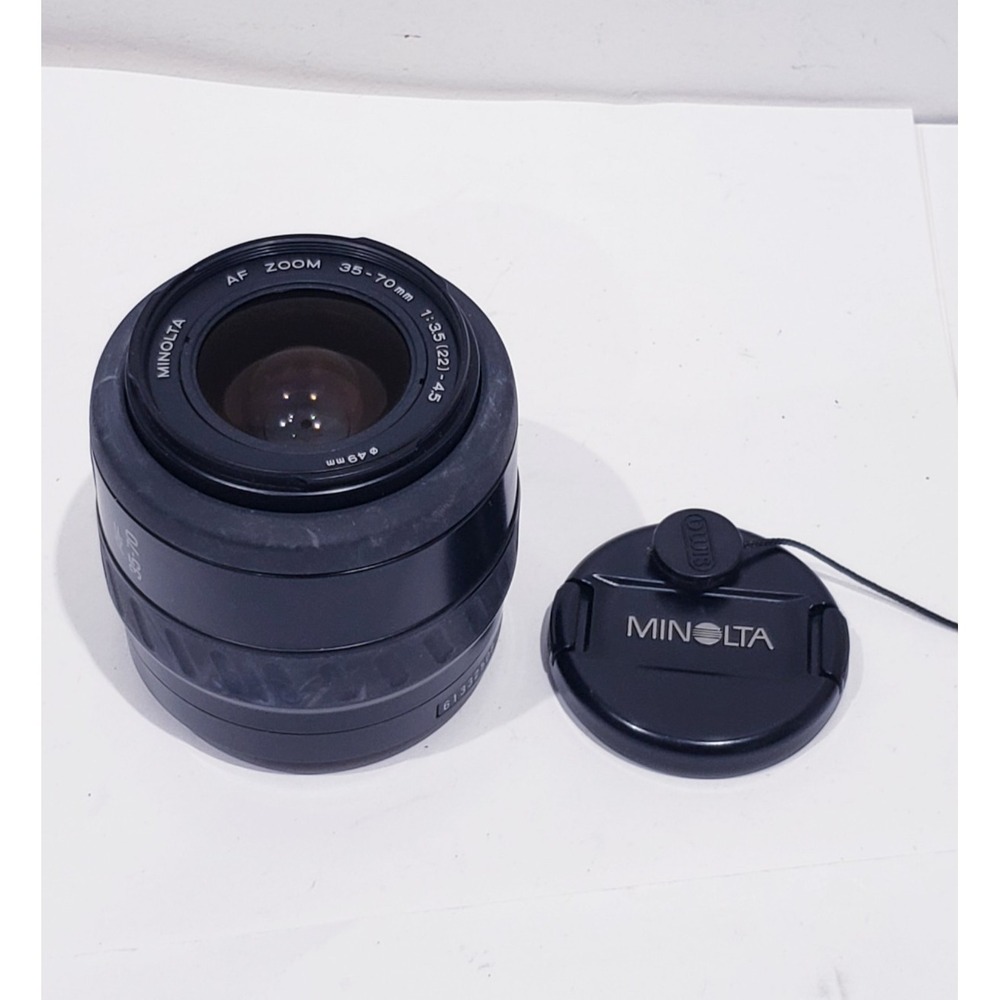 Minolta AF Zoom 35-70mm F/3.5-4.5 lens for Minolta Maxxum - Clean & Works